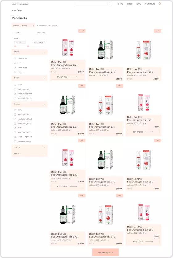 Product Catalog