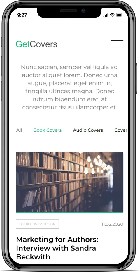 Мобільна версія – adaptive page