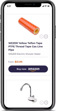 Mobile version – adaptive page